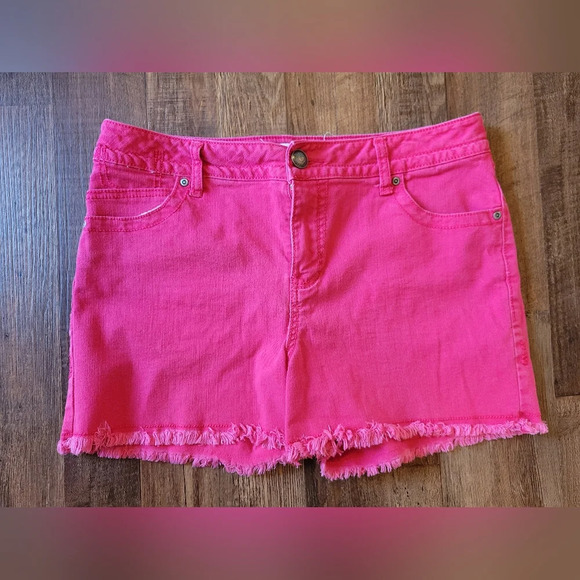 Fashion Bug Pants - Fashion Bug Pink Jean Shorts